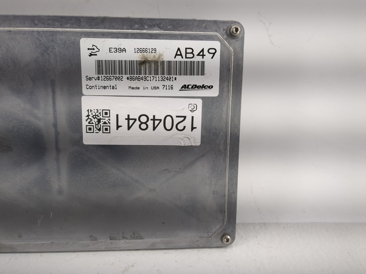 2017 Buick Regal PCM Engine Control Computer ECU ECM PCU OEM P/N:12666129 68086353 Fits Fits 2018 2019 2020 OEM Used Auto Pa