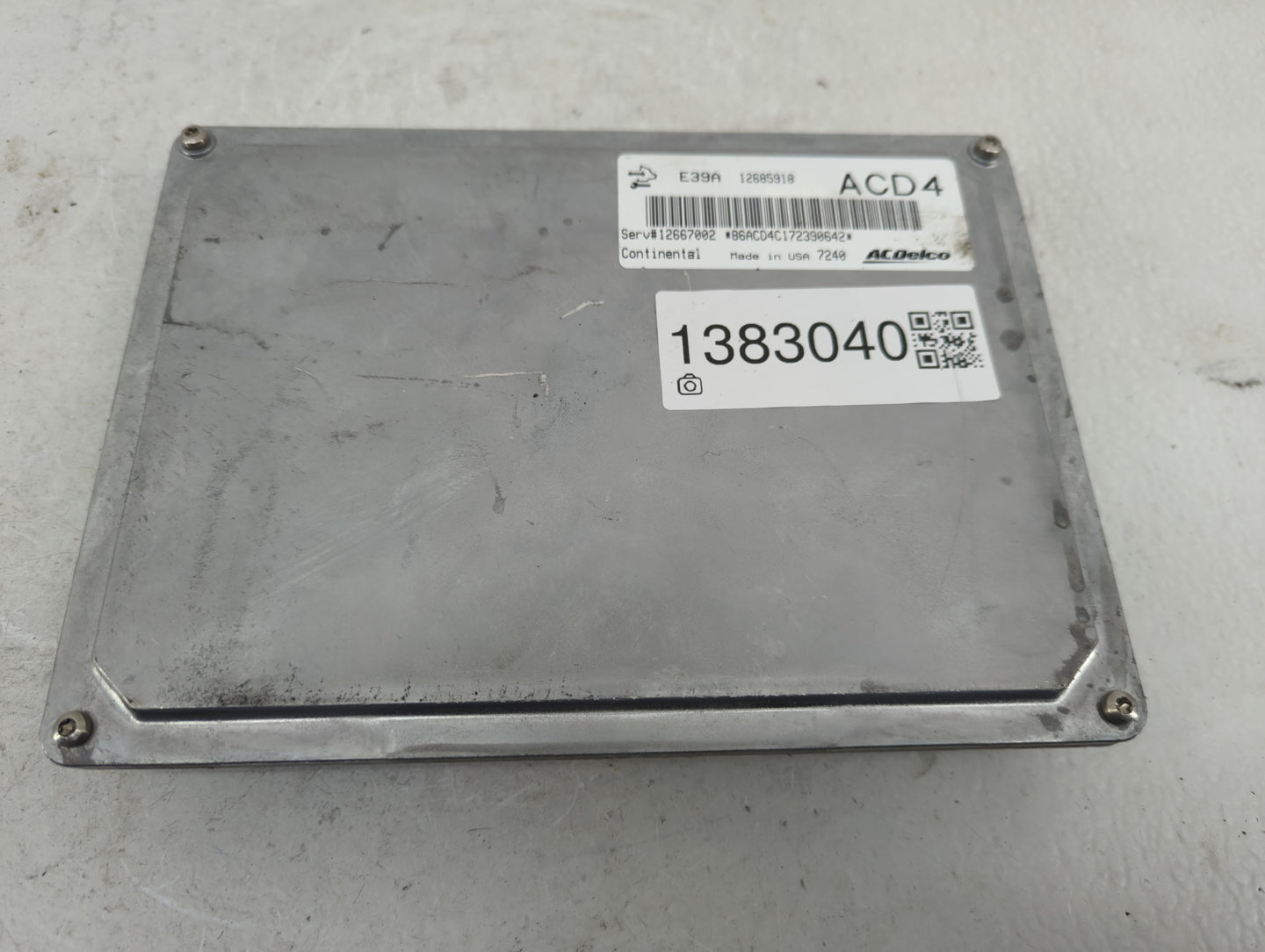 2017 Buick Regal PCM Engine Control Computer ECU ECM PCU OEM P/N:12685918 Fits Fits 2018 2019 2020 OEM Used Auto Parts - Oem