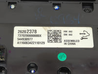 2014-2017 Buick Regal Climate Control Module Temperature AC/Heater Replacement P/N:26202378 7370200000000X Fits OEM Used Aut