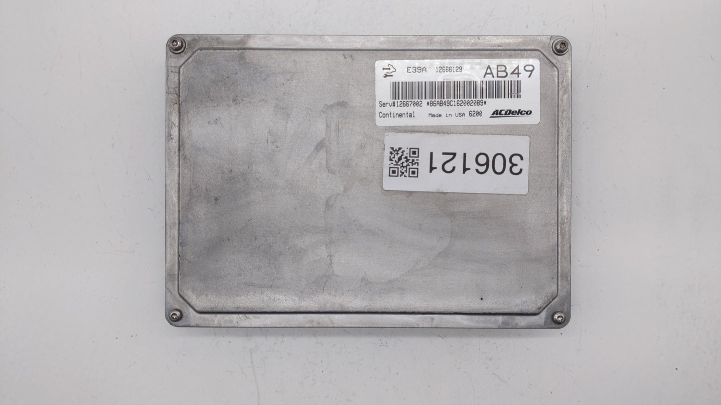 2017 Buick Regal PCM Engine Control Computer ECU ECM PCU OEM P/N:12666068 12667002, 12666070, 12667189 Fits Fits 2018 2019 O