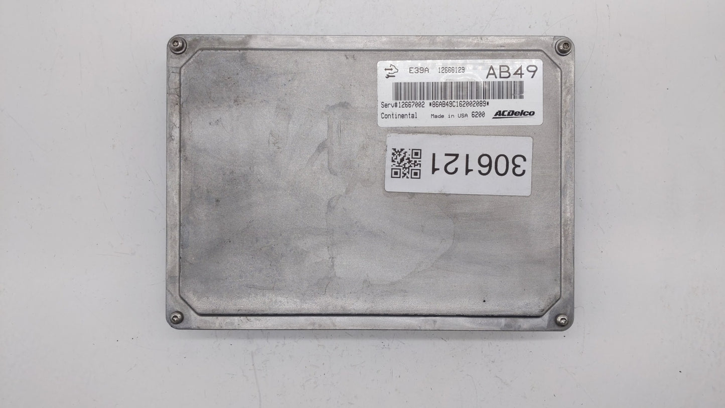 2017 Buick Regal PCM Engine Control Computer ECU ECM PCU OEM P/N:12666068 12667002, 12666070, 12667189 Fits Fits 2018 2019 O