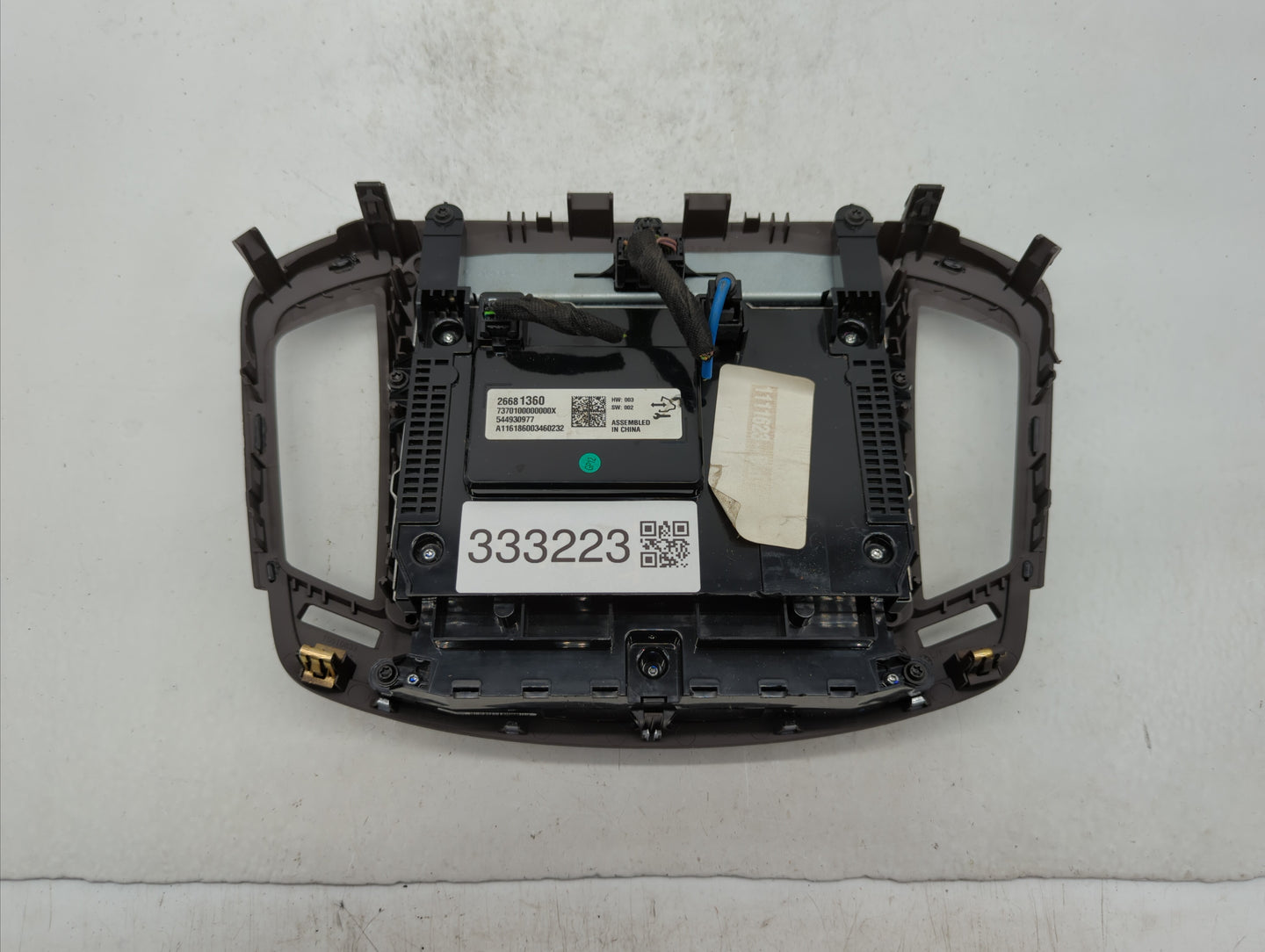 2017 Buick Regal Information Display Screen - Oemusedautoparts1.com