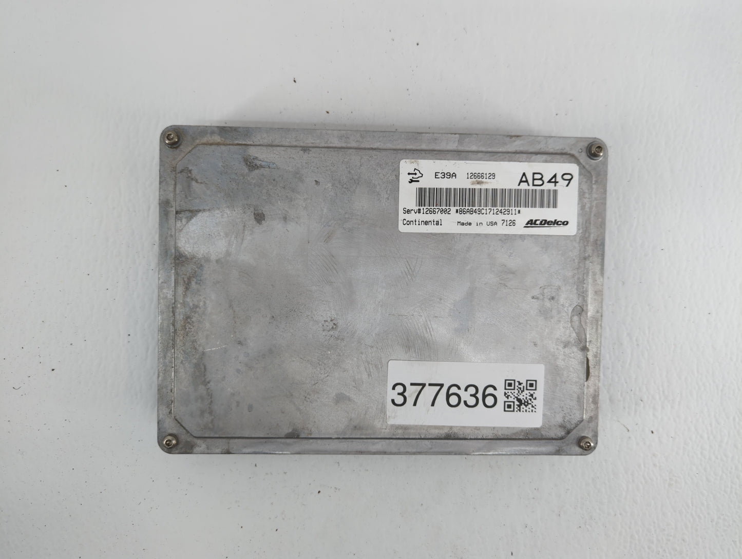 2017 Buick Regal PCM Engine Control Computer ECU ECM PCU OEM P/N:12667002 12694743, 12685918, 12698026 Fits Fits 2018 2019 O