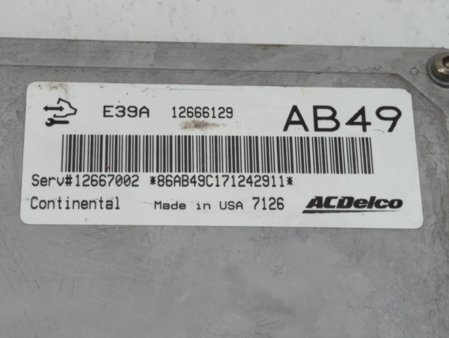2017 Buick Regal PCM Engine Control Computer ECU ECM PCU OEM P/N:12667002 12694743, 12685918, 12698026 Fits Fits 2018 2019 O