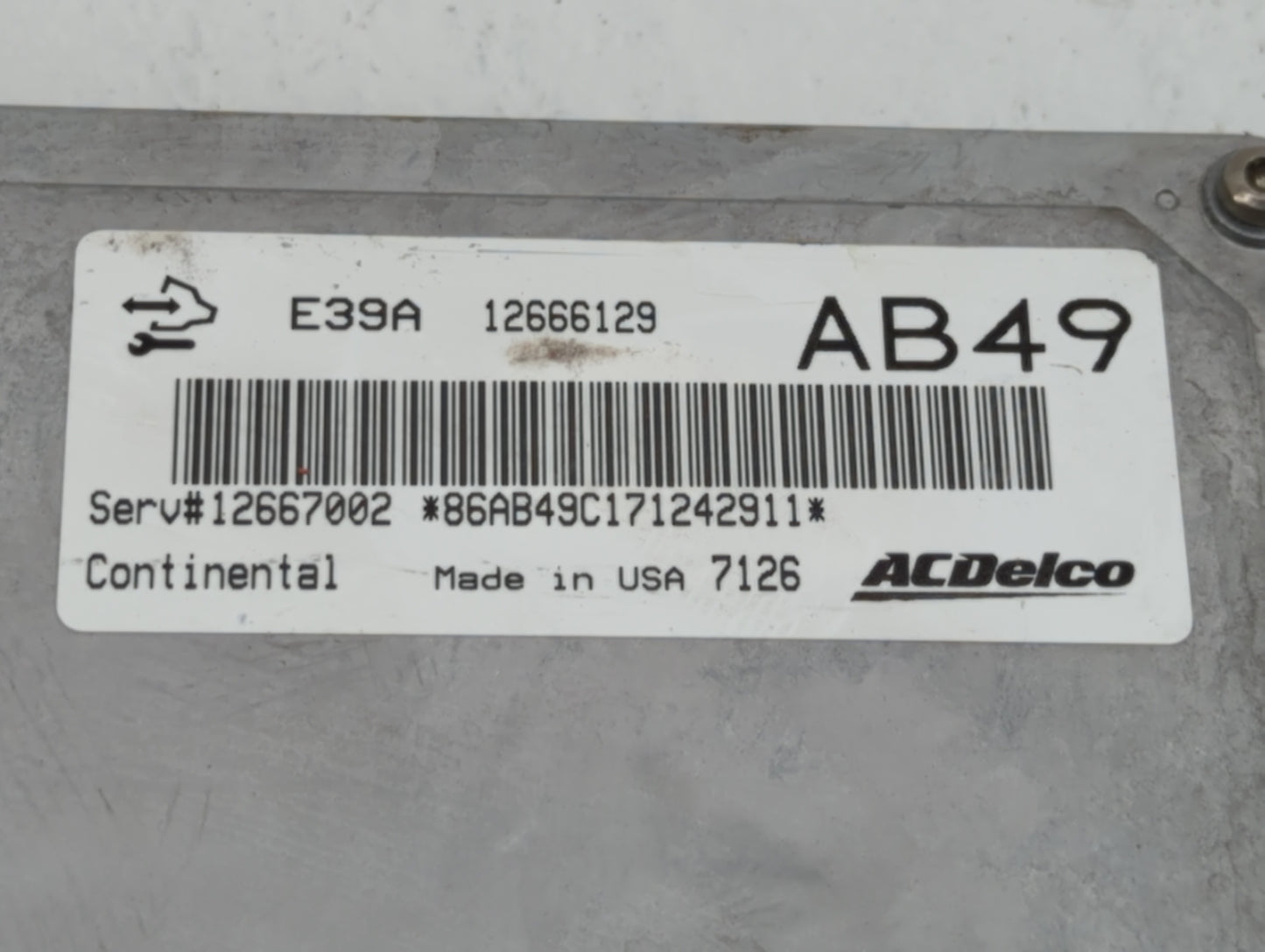 2017 Buick Regal PCM Engine Control Computer ECU ECM PCU OEM P/N:12667002 12694743, 12685918, 12698026 Fits Fits 2018 2019 O