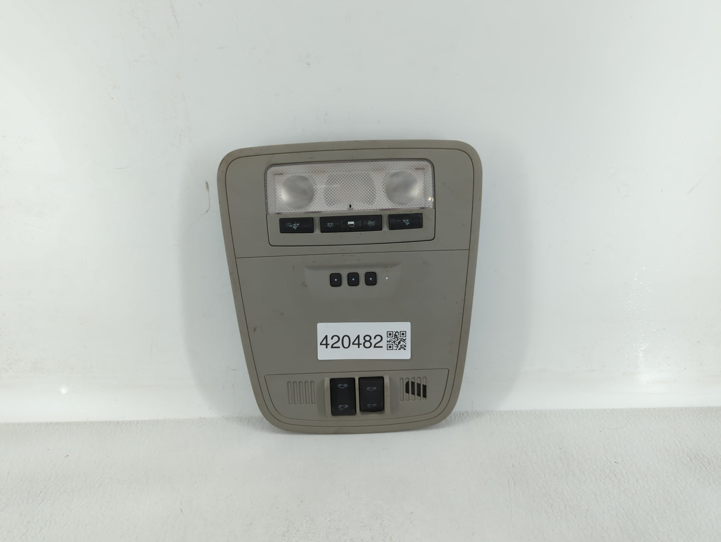 2016-2017 Buick Regal Overhead Console W/rear Climate Control - Oemusedautoparts1.com