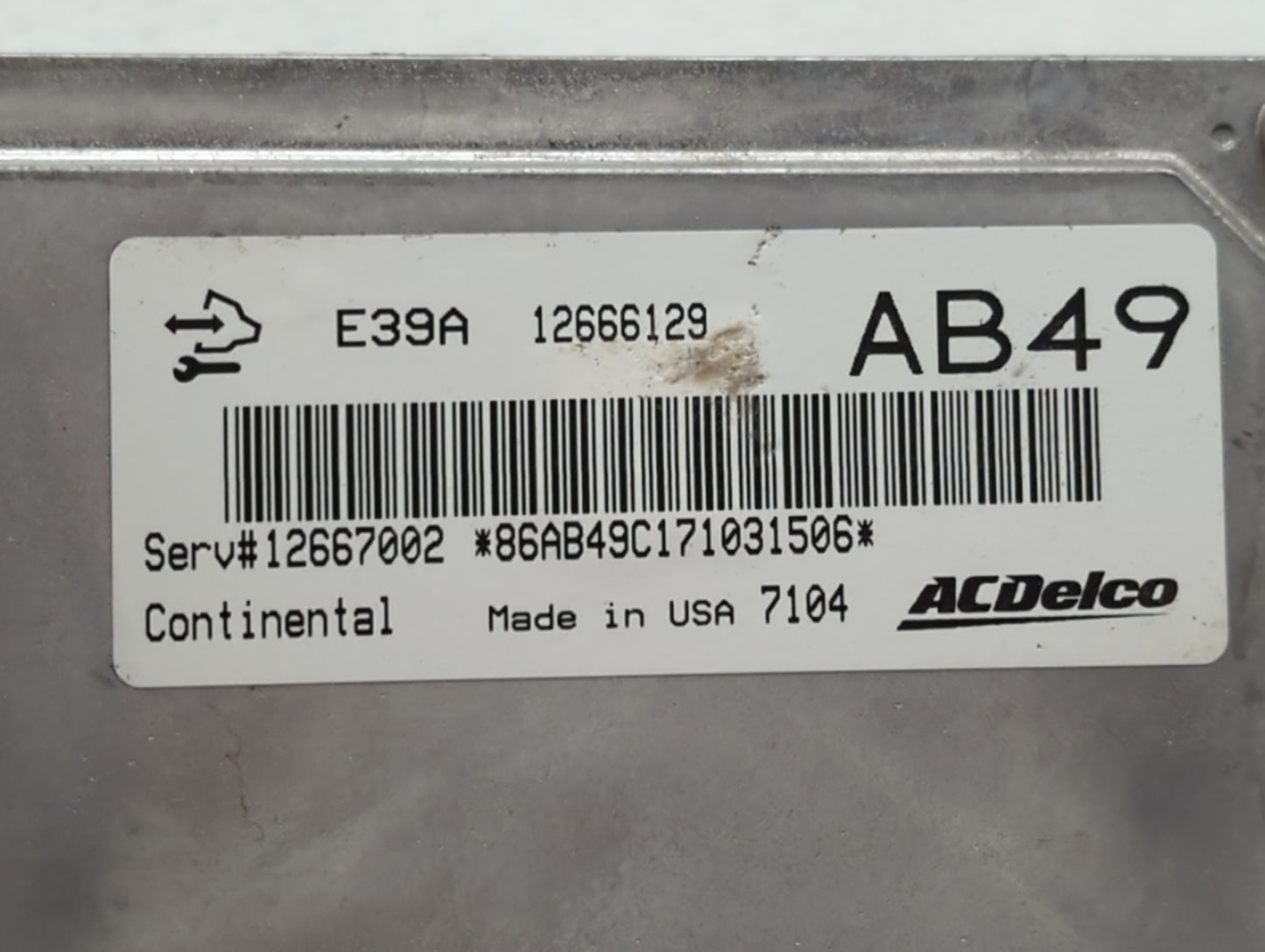 2017 Buick Regal PCM Engine Control Computer ECU ECM PCU OEM P/N:12667002 12685918, 12670801, 12666129 Fits Fits 2018 2019 2