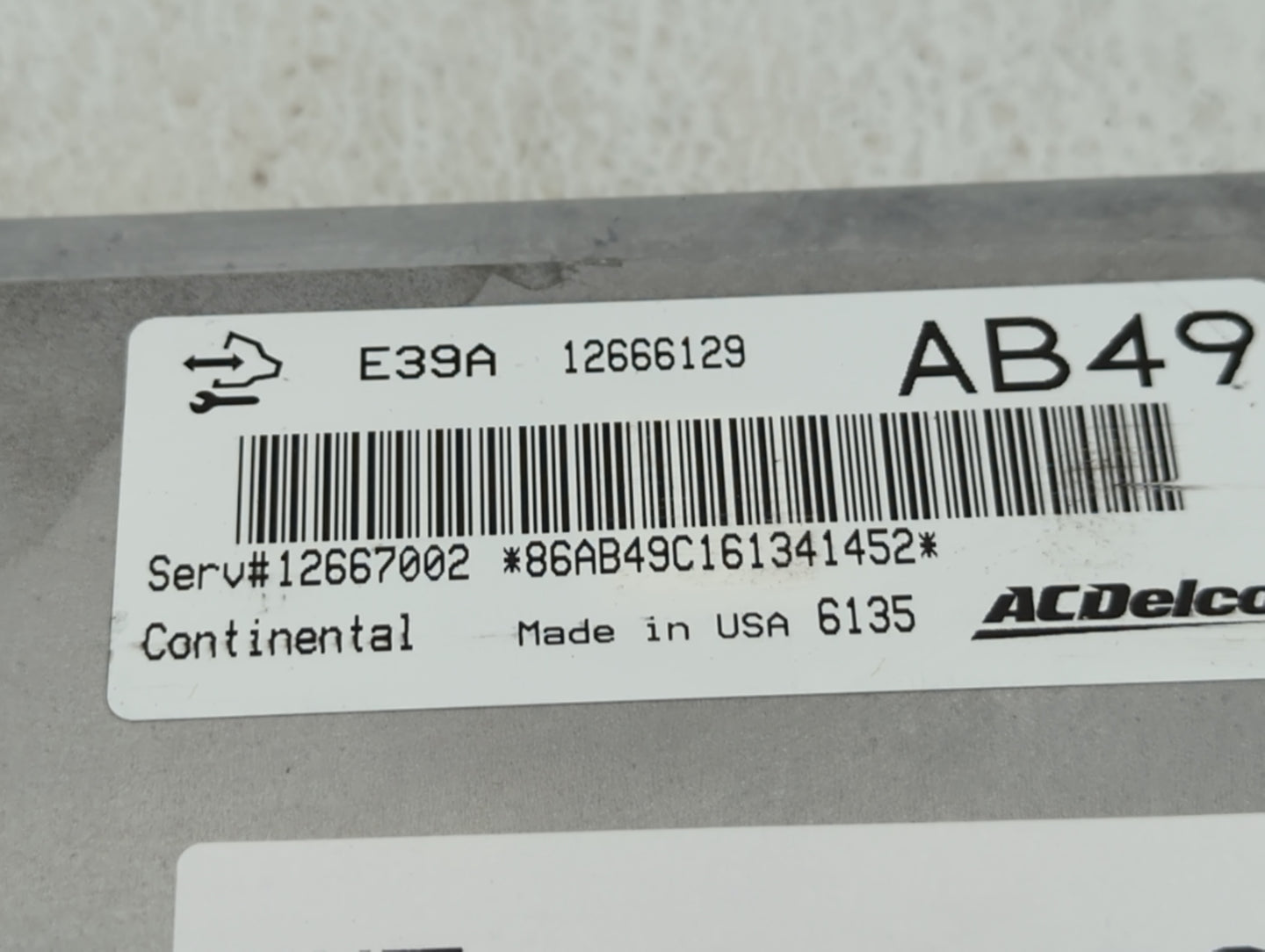 2017 Buick Regal PCM Engine Control Computer ECU ECM PCU OEM P/N:12666129 12667002 Fits Fits 2018 2019 2020 OEM Used Auto Pa