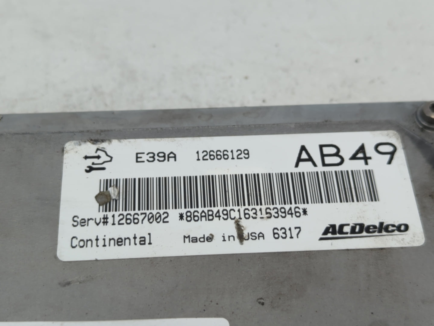 2017 Buick Regal PCM Engine Control Computer ECU ECM PCU OEM P/N:12666129 12667002 Fits Fits 2018 2019 2020 OEM Used Auto Pa