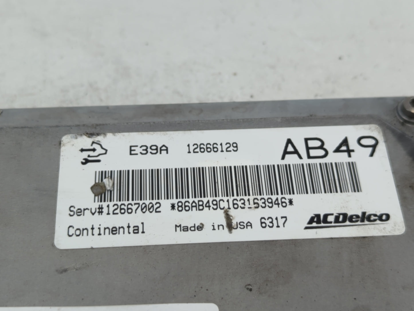 2017 Buick Regal PCM Engine Control Computer ECU ECM PCU OEM P/N:12666129 12667002 Fits Fits 2018 2019 2020 OEM Used Auto Pa