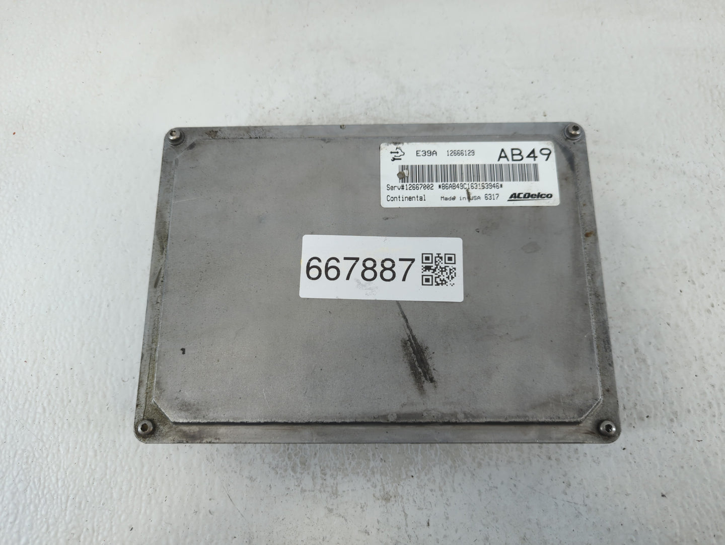2017 Buick Regal PCM Engine Control Computer ECU ECM PCU OEM P/N:12666129 12667002 Fits Fits 2018 2019 2020 OEM Used Auto Pa