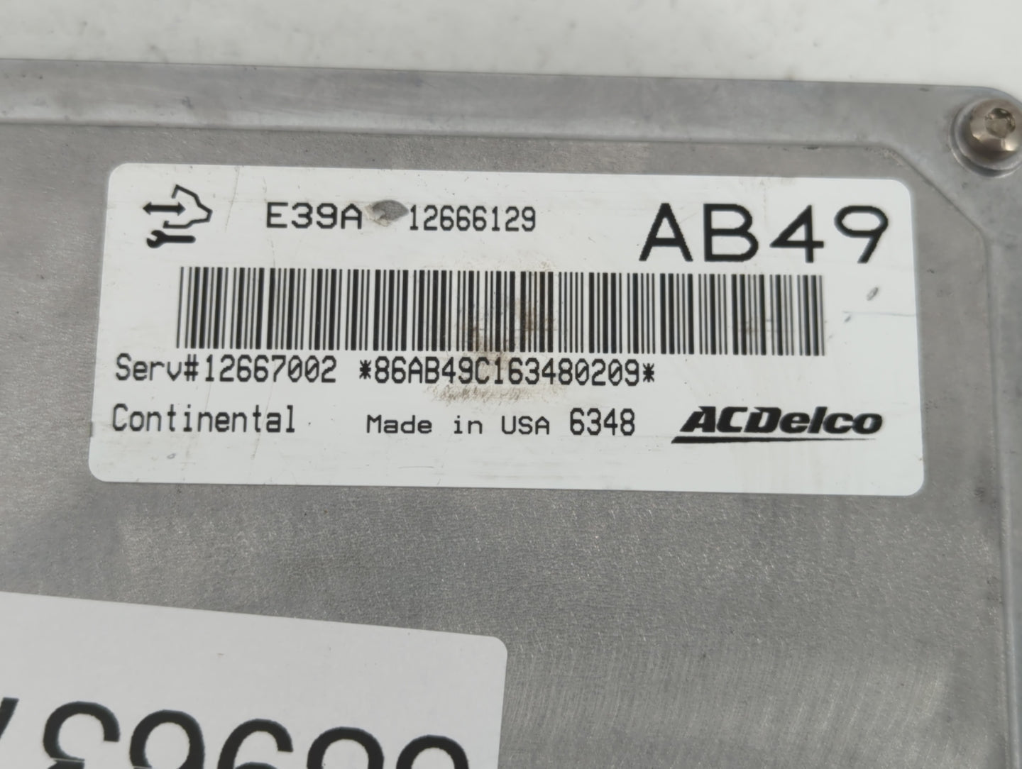 2017 Buick Regal PCM Engine Control Computer ECU ECM PCU OEM P/N:12666129 12667002 Fits Fits 2018 2019 2020 OEM Used Auto Pa