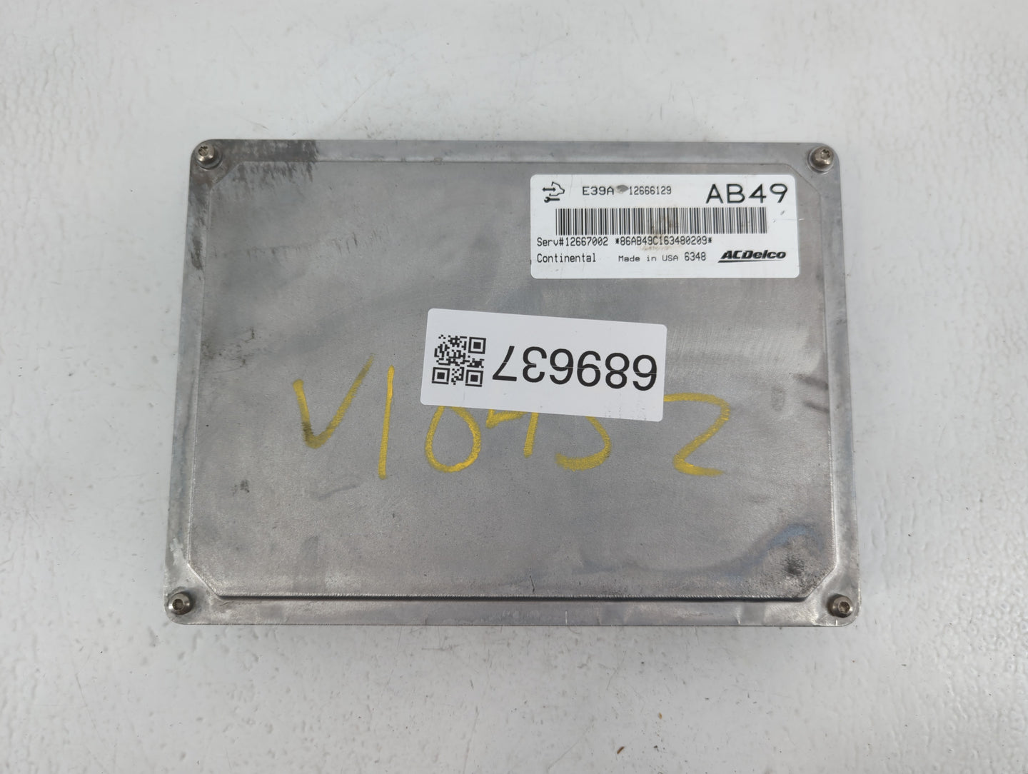 2017 Buick Regal PCM Engine Control Computer ECU ECM PCU OEM P/N:12666129 12667002 Fits Fits 2018 2019 2020 OEM Used Auto Pa