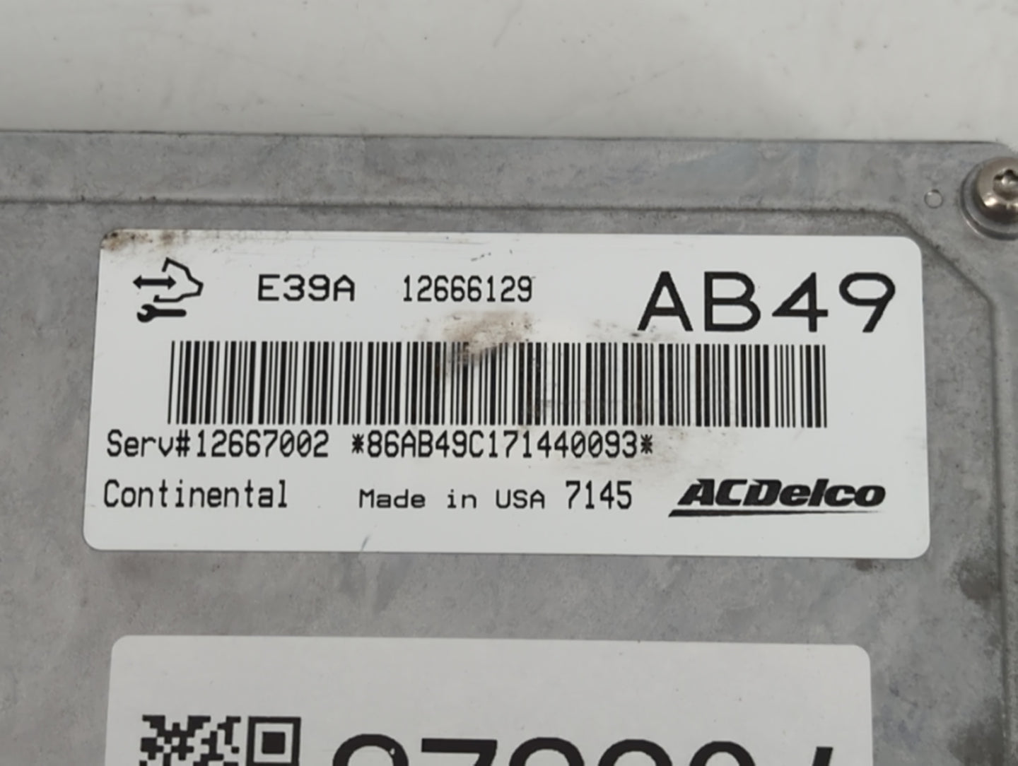 2017 Buick Regal PCM Engine Control Computer ECU ECM PCU OEM P/N:12667002 12666129 Fits Fits 2018 2019 2020 OEM Used Auto Pa