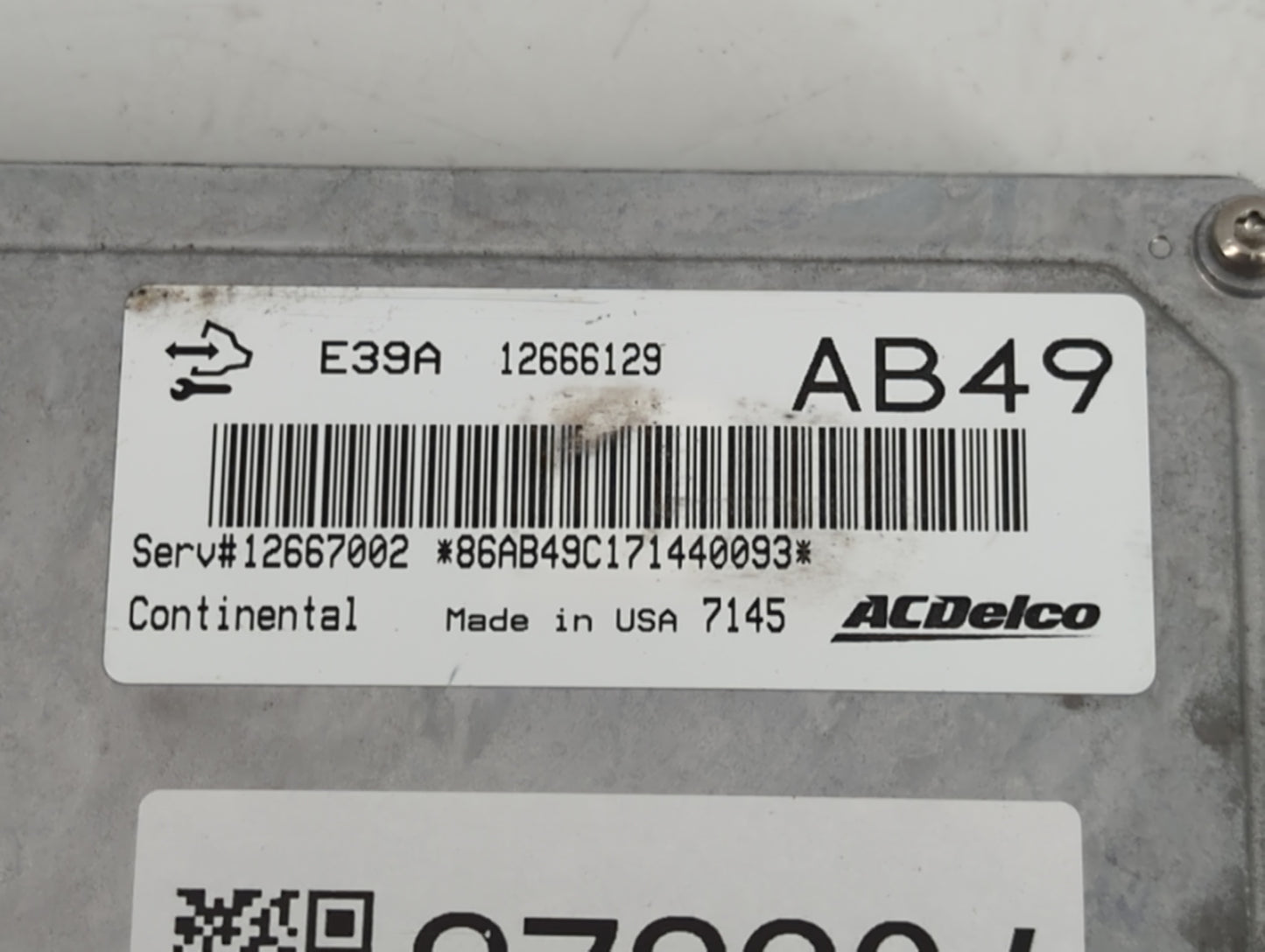 2017 Buick Regal PCM Engine Control Computer ECU ECM PCU OEM P/N:12667002 12666129 Fits Fits 2018 2019 2020 OEM Used Auto Pa