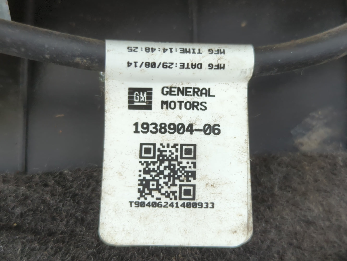 2011-2017 Buick Regal Driver Curtain Air Bag Oem Black - Oemusedautoparts1.com