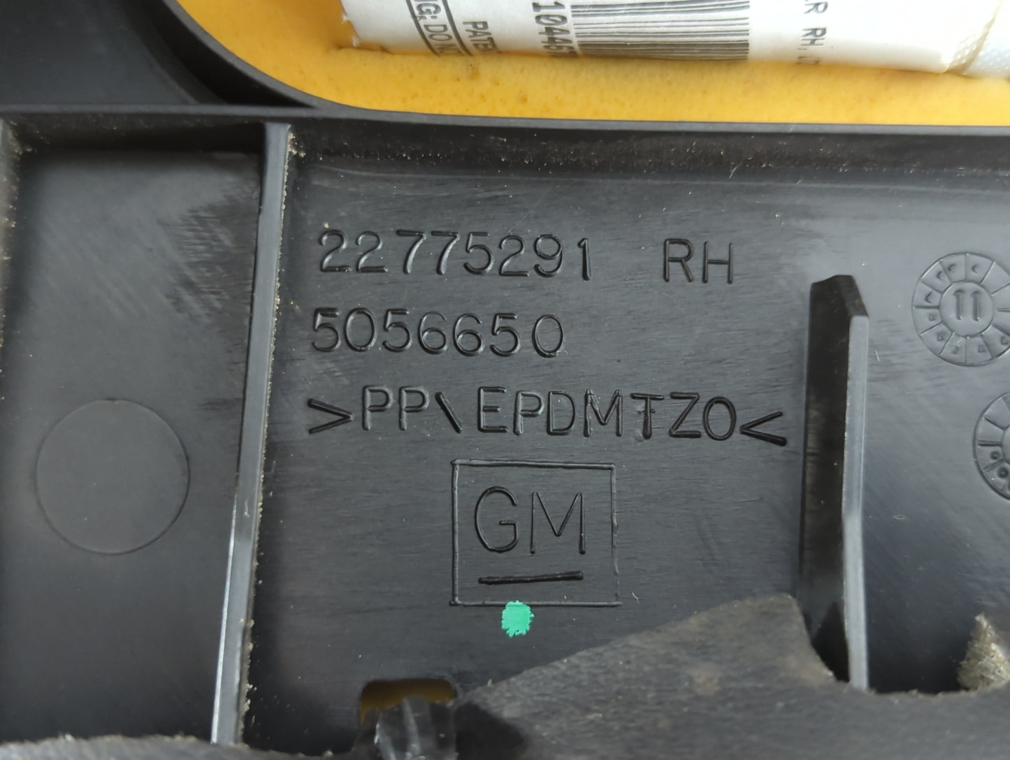 2011-2017 Buick Regal Driver Curtain Air Bag Oem Black - Oemusedautoparts1.com