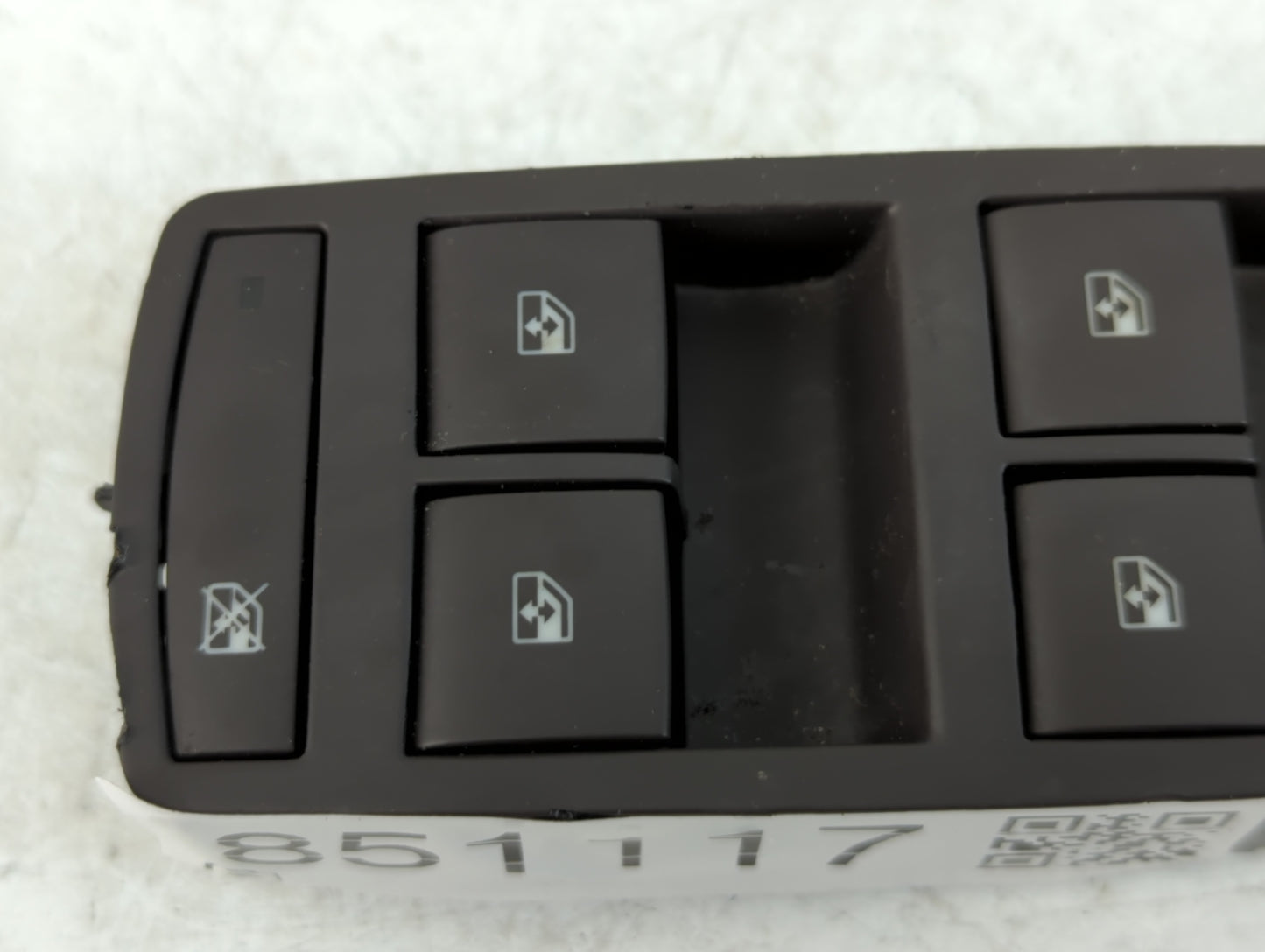 2016-2017 Buick Regal Master Power Window Switch Replacement Driver Side Left P/N:22915125 Fits Fits 2014 2015 2016 2017 201
