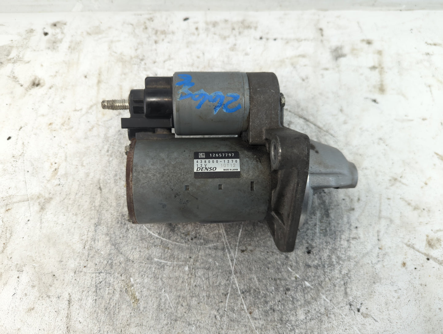 2014-2017 Buick Regal Car Starter Motor Solenoid OEM P/N:438000-1270 12657797 Fits OEM Used Auto Parts - Oemusedautoparts1.c