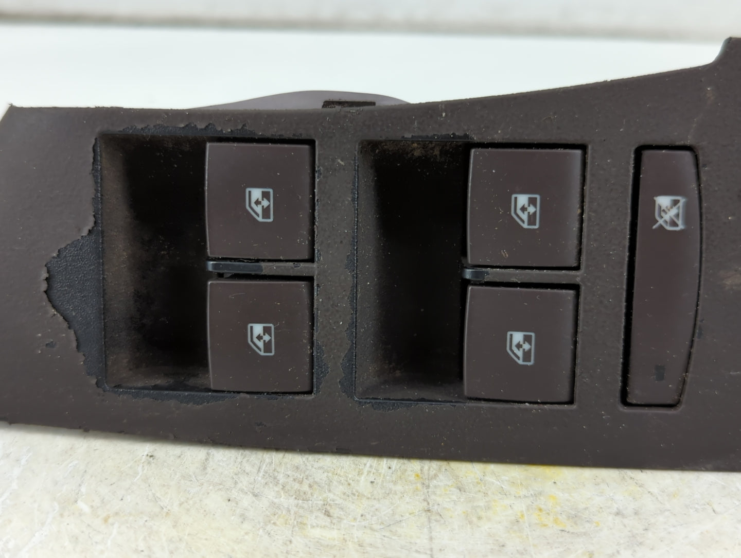 2015-2017 Buick Verano Master Power Window Switch Replacement Driver Side Left Fits Fits 2015 2016 2017 OEM Used Auto Parts 