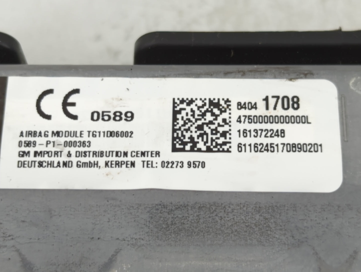 2012-2017 Buick Verano Air Bag Driver Left Knee OEM P/N:84041708 Fits Fits 2012 2013 2014 2015 2016 2017 2018 2019 OEM Used 