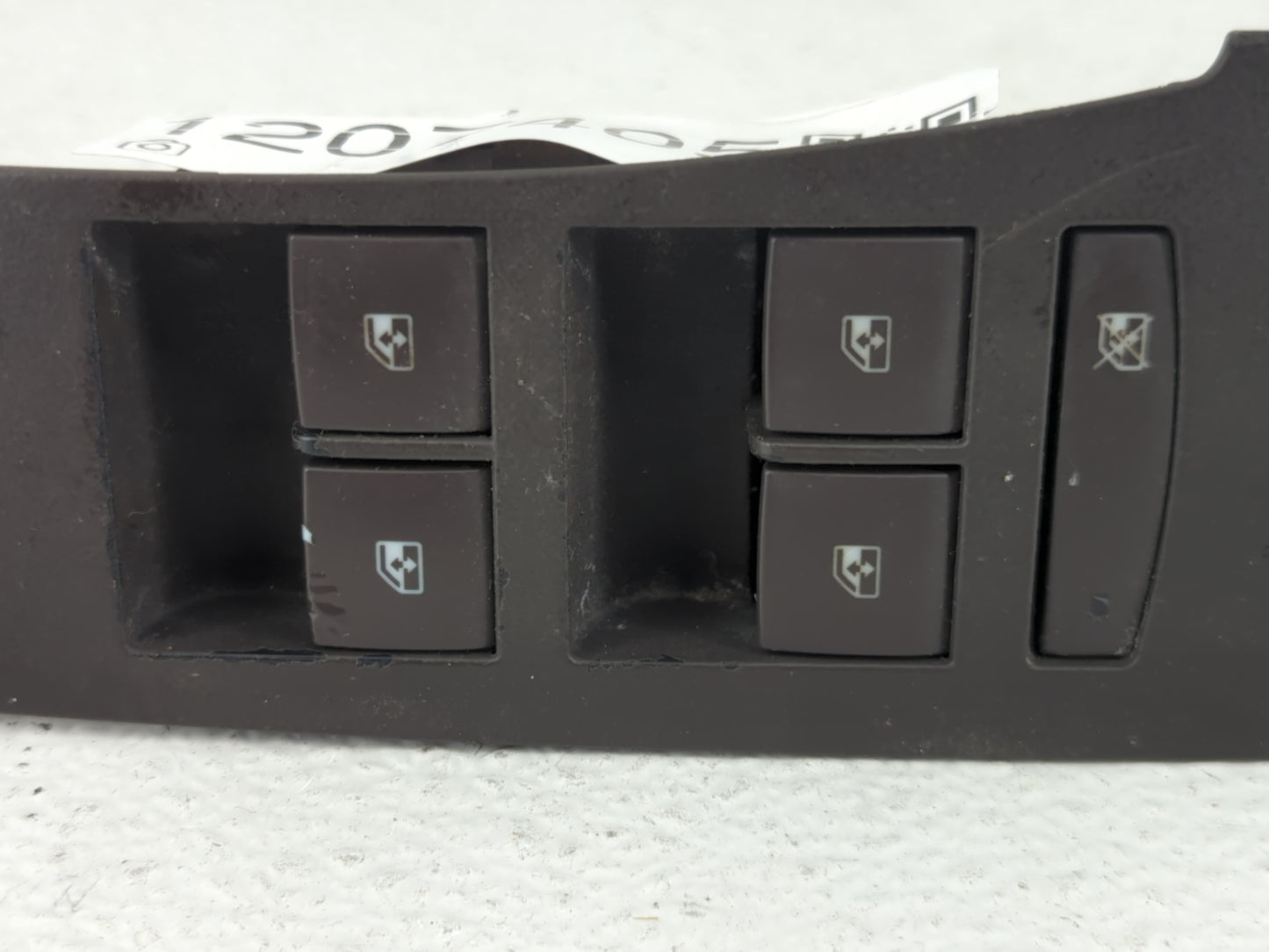2015-2017 Buick Verano Master Power Window Switch Replacement Driver Side Left P/N:23465329 Fits Fits 2015 2016 2017 OEM Use