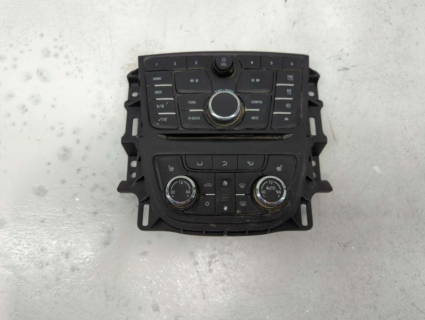 2012-2017 Buick Verano Climate Control Module Temperature AC/Heater Replacement P/N:A2C83307000 Fits OEM Used Auto Parts - O