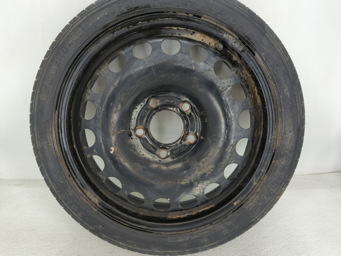 2012-2017 Buick Verano Spare Donut Tire Wheel Rim Oem - Oemusedautoparts1.com