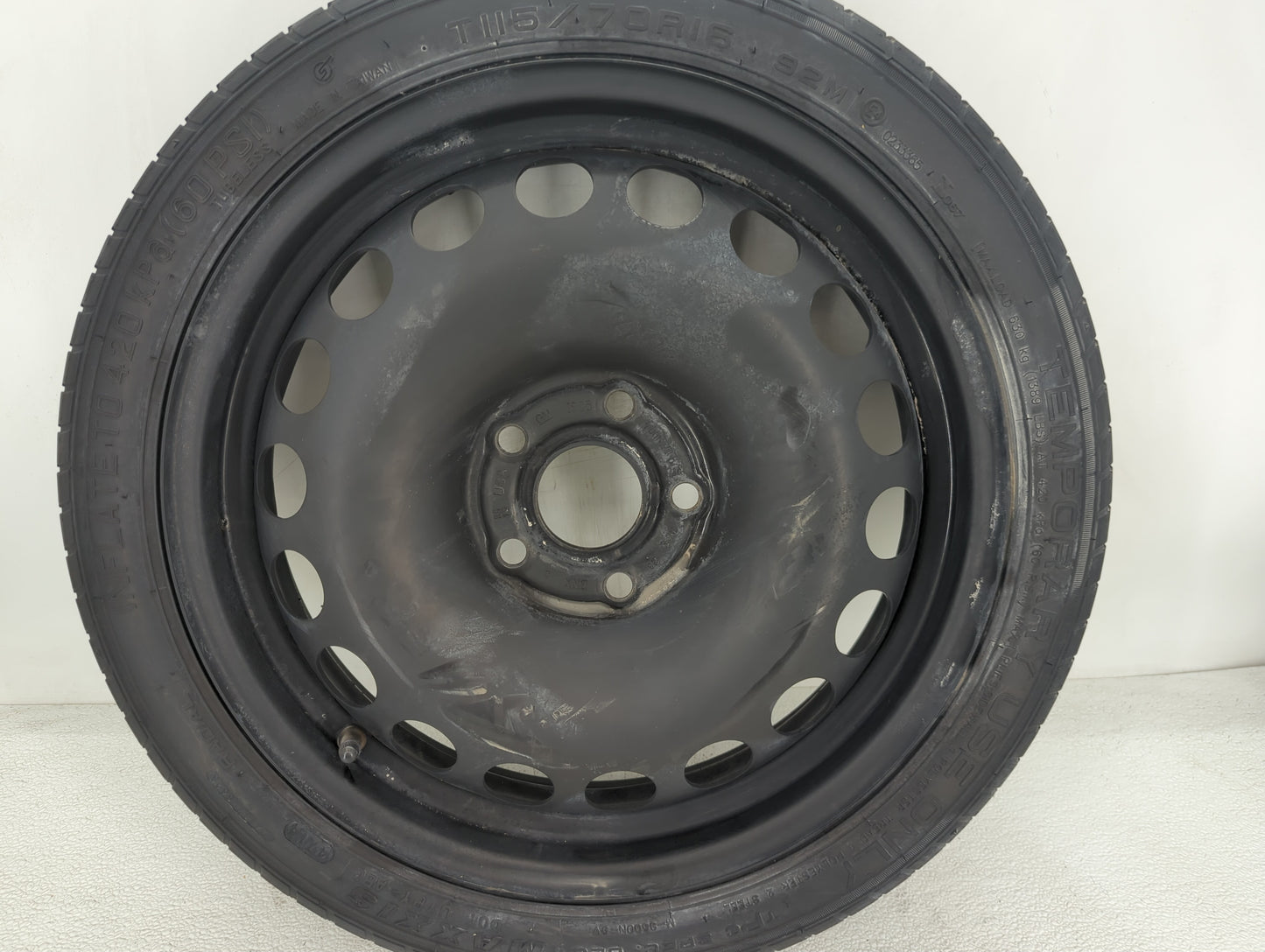 2012-2017 Buick Verano Spare Donut Tire Wheel Rim Oem - Oemusedautoparts1.com
