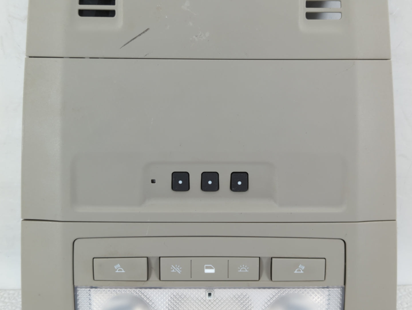 2014-2017 Buick Verano Overhead Roof Console Grey - Oemusedautoparts1.com