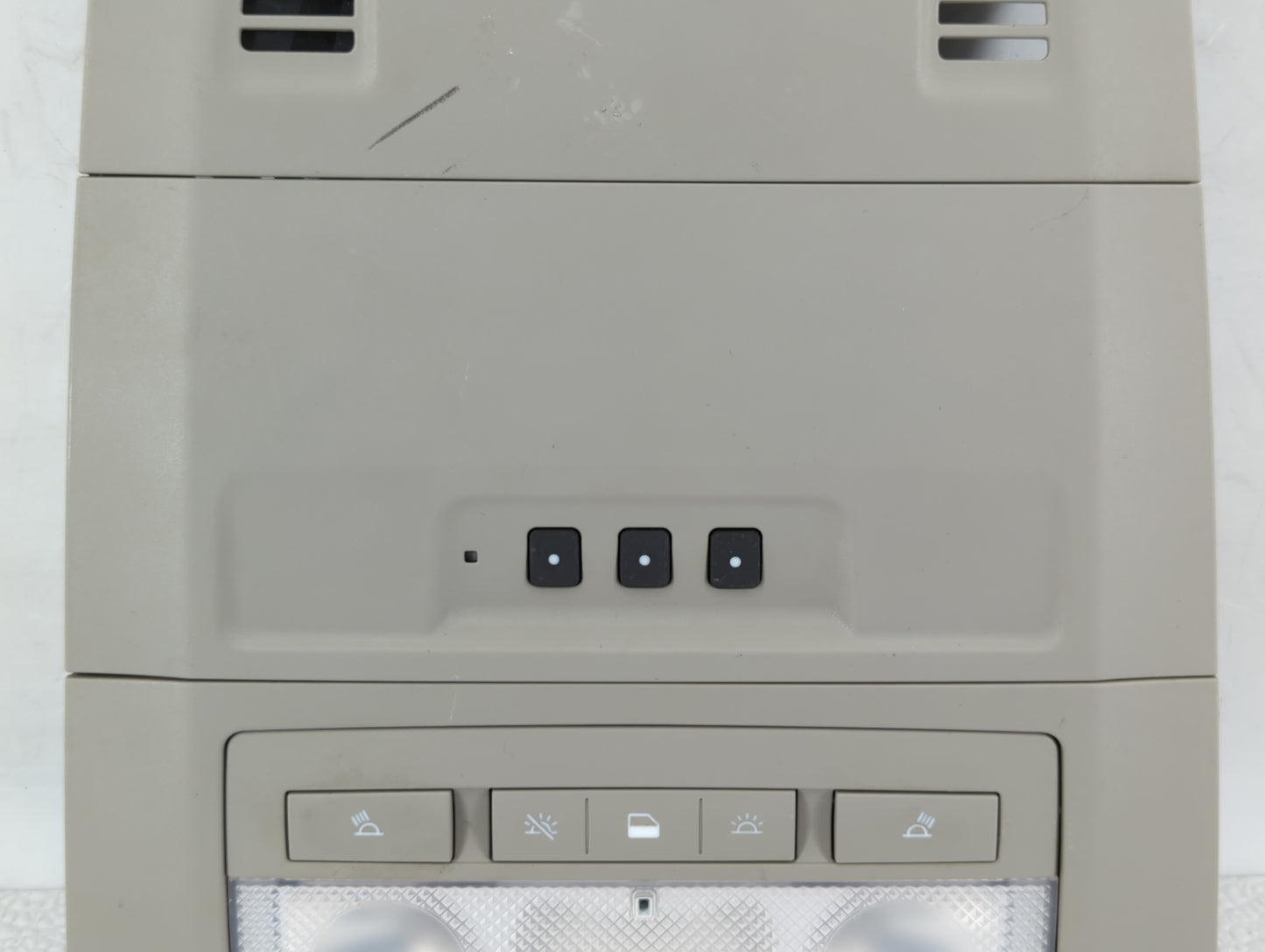 2014-2017 Buick Verano Overhead Roof Console Grey - Oemusedautoparts1.com