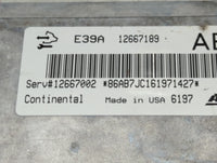 2017 Buick Verano PCM Engine Control Computer ECU ECM PCU OEM P/N:12667189 Fits Fits 2018 2019 2020 OEM Used Auto Parts - Oe