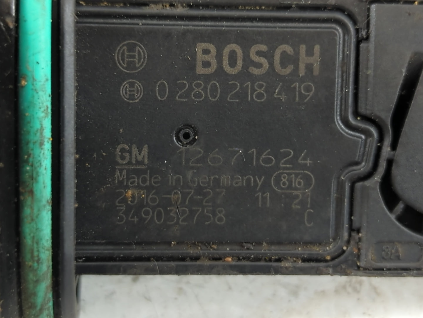 2012-2016 Buick Verano Mass Air Flow Meter Maf - Oemusedautoparts1.com