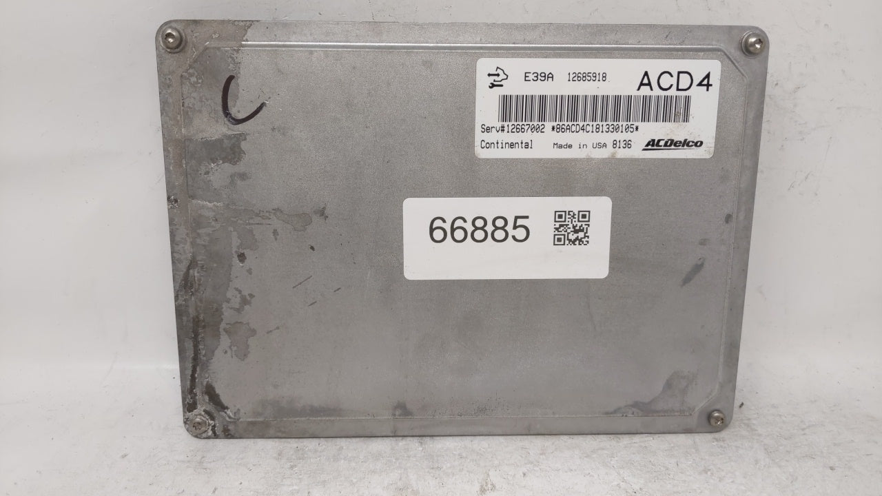 2017 Buick Verano PCM Engine Control Computer ECU ECM PCU OEM P/N:12667002 12667189 12685918 Fits Fits 2018 2019 2020 OEM Us