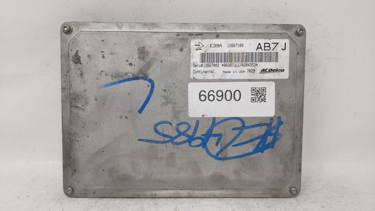 2017 Buick Verano PCM Engine Control Computer ECU ECM PCU OEM P/N:12667002 12667189 12685918 Fits Fits 2018 2019 OEM Used Au