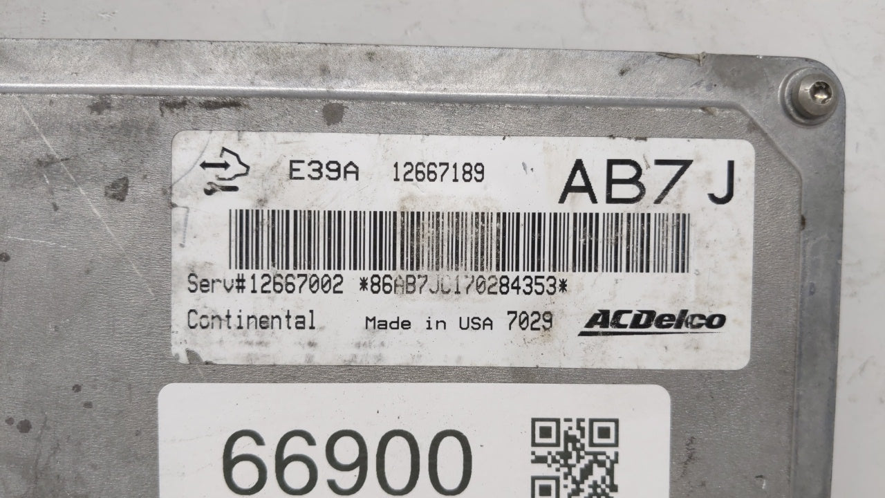 2017 Buick Verano PCM Engine Control Computer ECU ECM PCU OEM P/N:12667002 12667189 12685918 Fits Fits 2018 2019 OEM Used Au