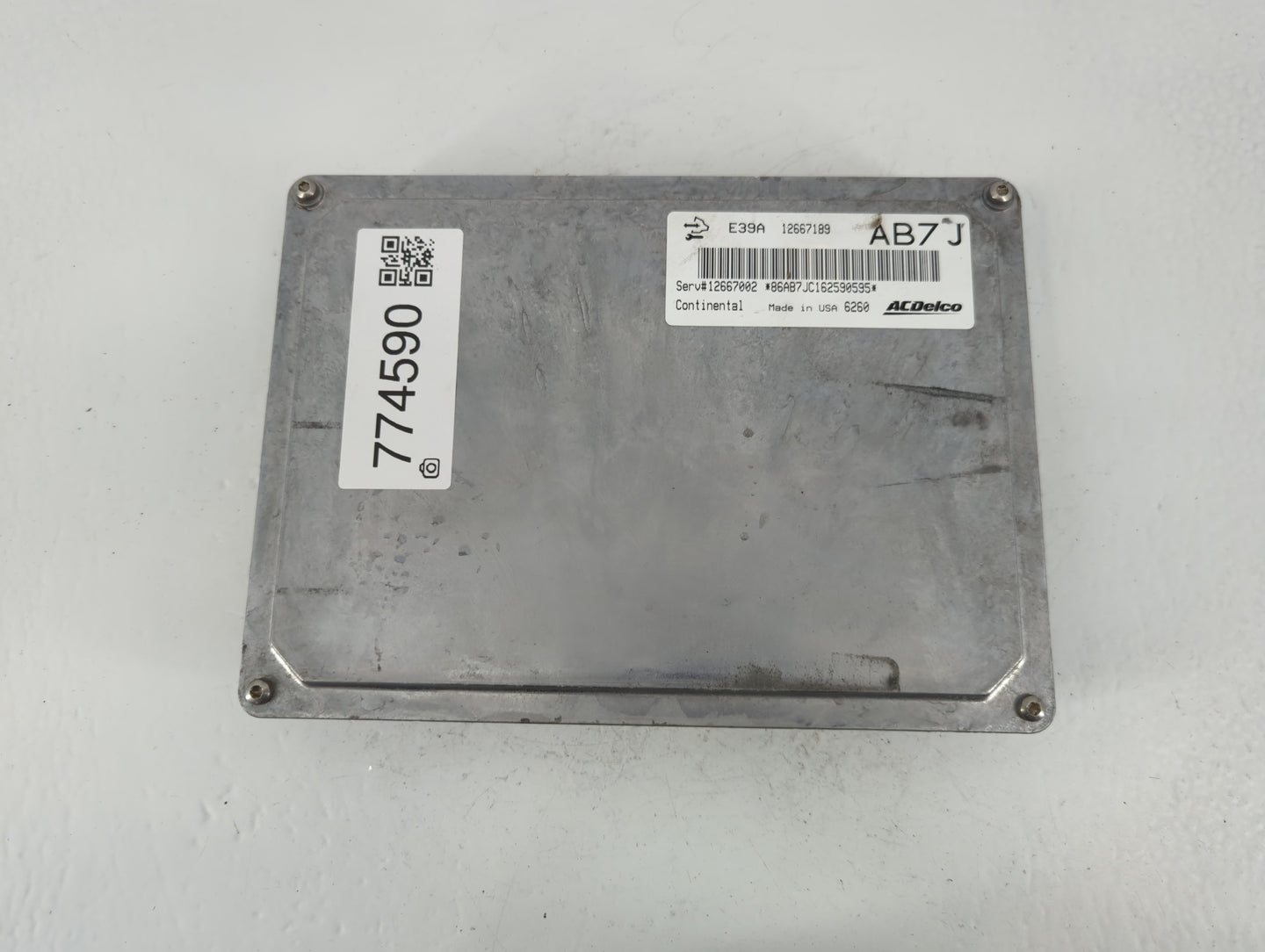 2017 Buick Verano PCM Engine Control Computer ECU ECM PCU OEM P/N:12667189 Fits Fits 2018 2019 2020 OEM Used Auto Parts - Oe