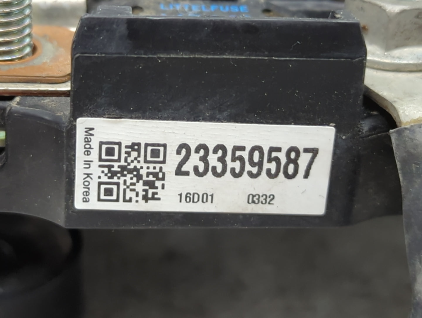 2017-2018 Cadillac Ats Fusebox Fuse Box Panel Relay Module P/N:23359587 84014012 Fits Fits 2017 2018 2019 OEM Used Auto Part