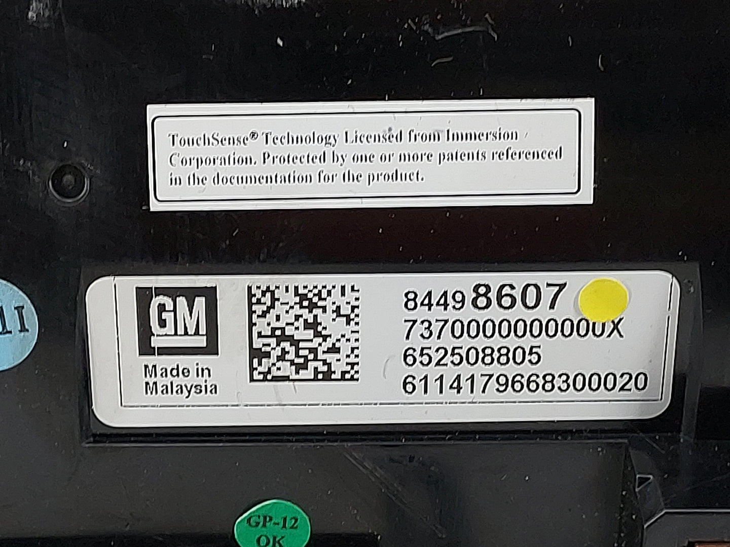 2017 Cadillac Ats Information Display Screen Black - Oemusedautoparts1.com