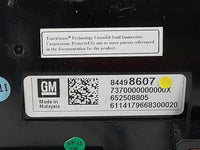 2017 Cadillac Ats Information Radio Display Screen Black - Oemusedautoparts1.com