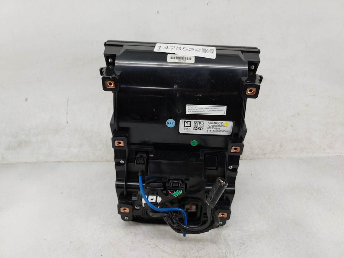 2017 Cadillac Ats Information Radio Display Screen Black - Oemusedautoparts1.com