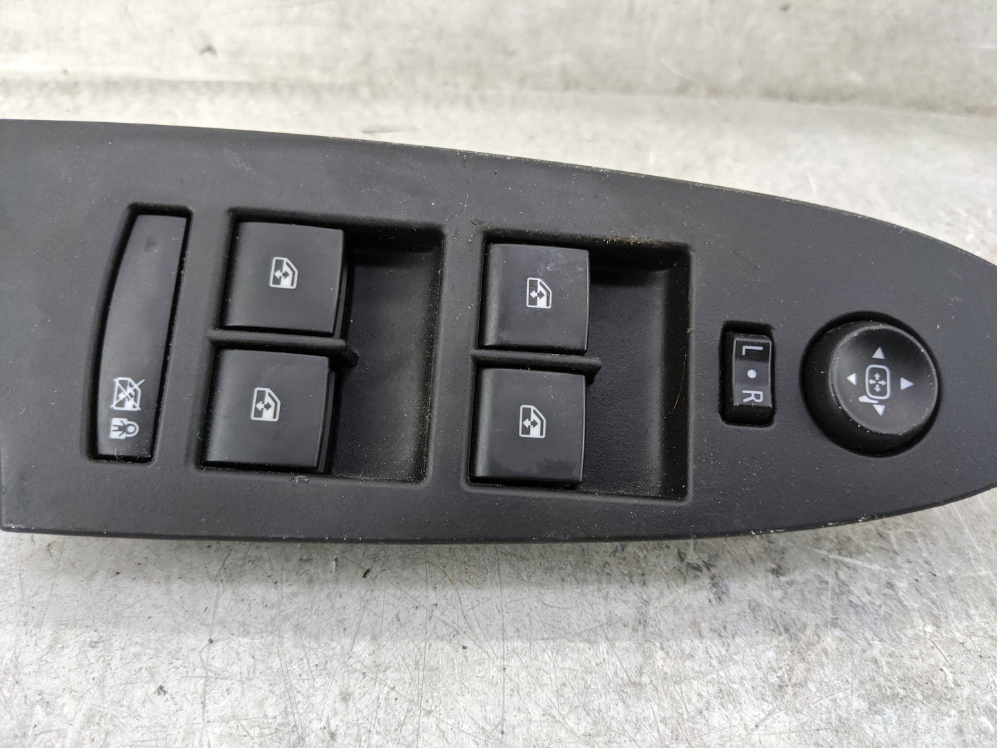 2014-2015 Cadillac Ats Master Power Window Switch Replacement Driver Side Left P/N:23441478 Fits Fits 2014 2015 OEM Used Aut
