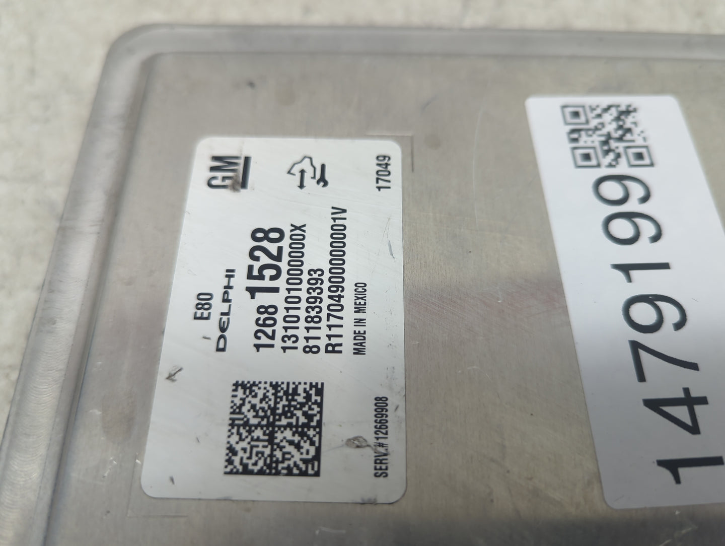 2017-2018 Cadillac Ats PCM Engine Control Computer ECU ECM PCU OEM P/N:12681528 12669908 Fits Fits 2017 2018 2019 2020 2021 