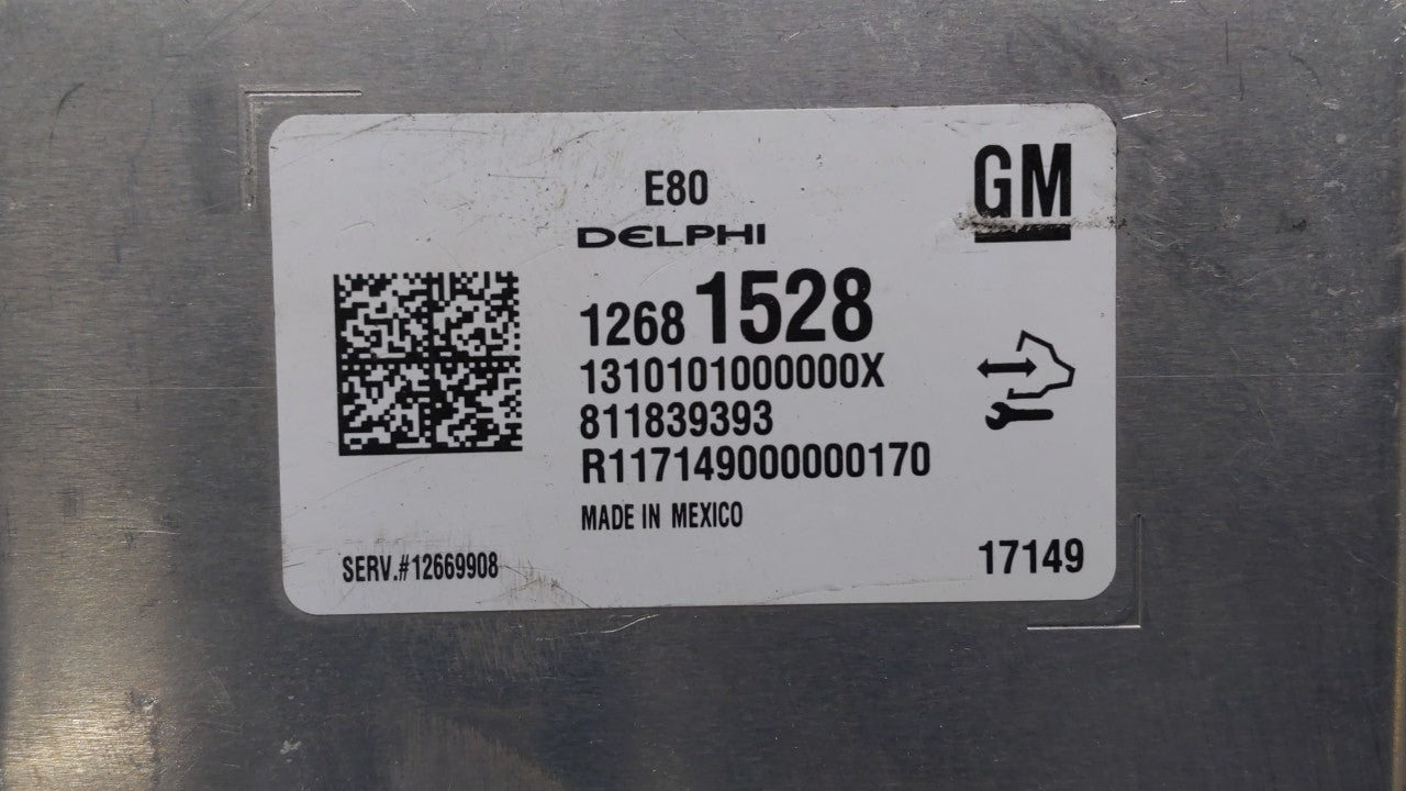 2017-2018 Cadillac Ats PCM Engine Control Computer ECU ECM PCU OEM P/N:12676683 12697837 Fits Fits 2017 2018 2019 2020 2021 