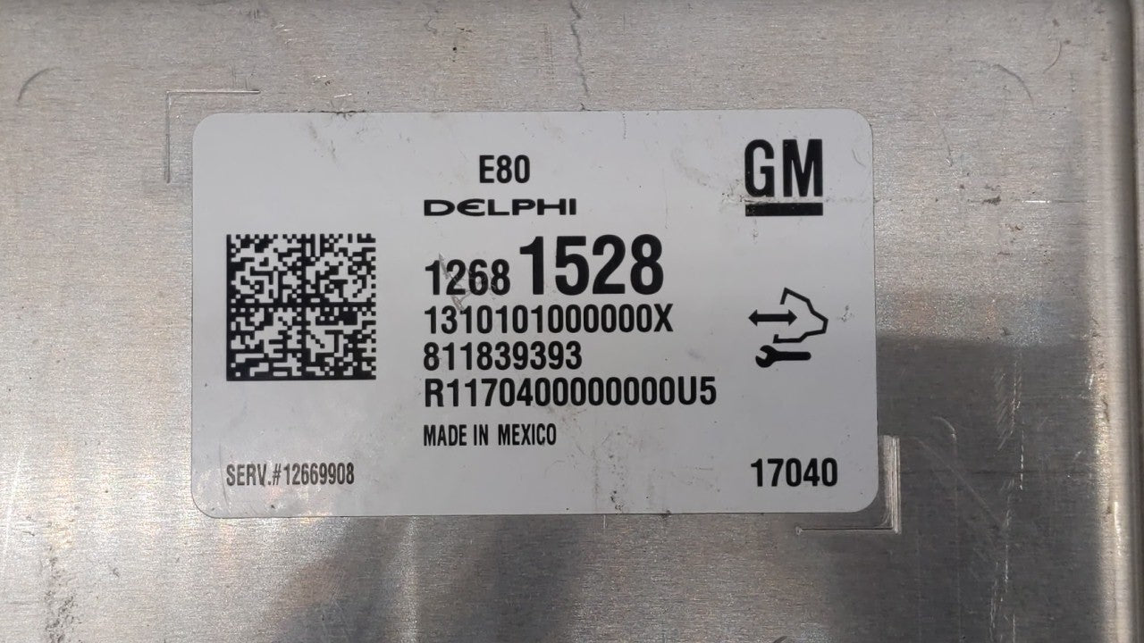 2017 Cadillac Ats PCM Engine Control Computer ECU ECM PCU OEM P/N:12696201 12692038, 12676683, 12697837 Fits Fits 2018 2019 