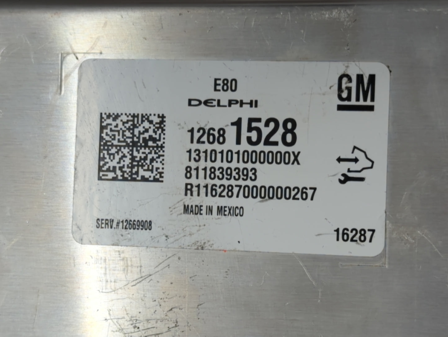 2017-2018 Cadillac Ats PCM Engine Control Computer ECU ECM PCU OEM P/N:12681528 Fits Fits 2017 2018 2019 2020 2021 2022 OEM 