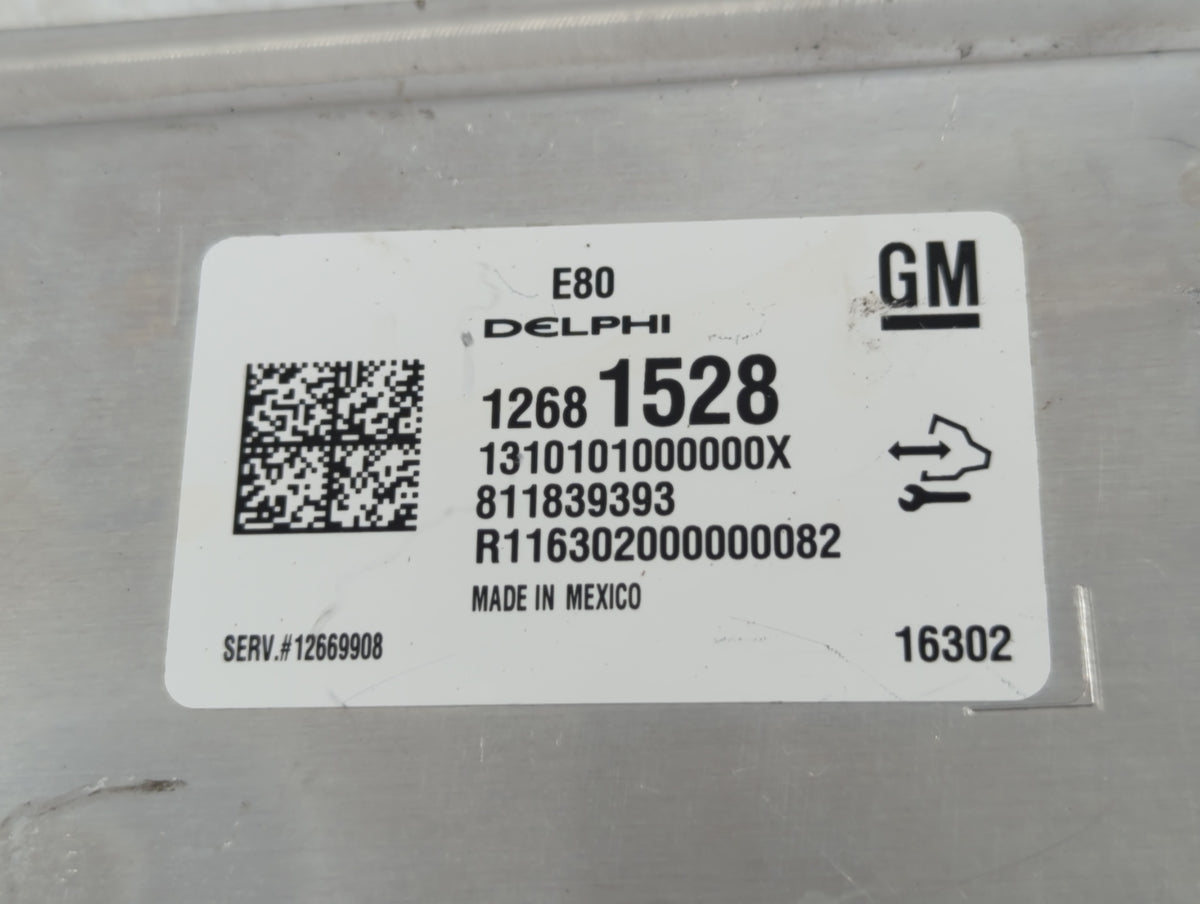 2017-2018 Cadillac Ats PCM Engine Control Computer ECU ECM PCU OEM P/N:12681528 Fits 2017 2018 2019 2020 2021 2022 OEM Used 