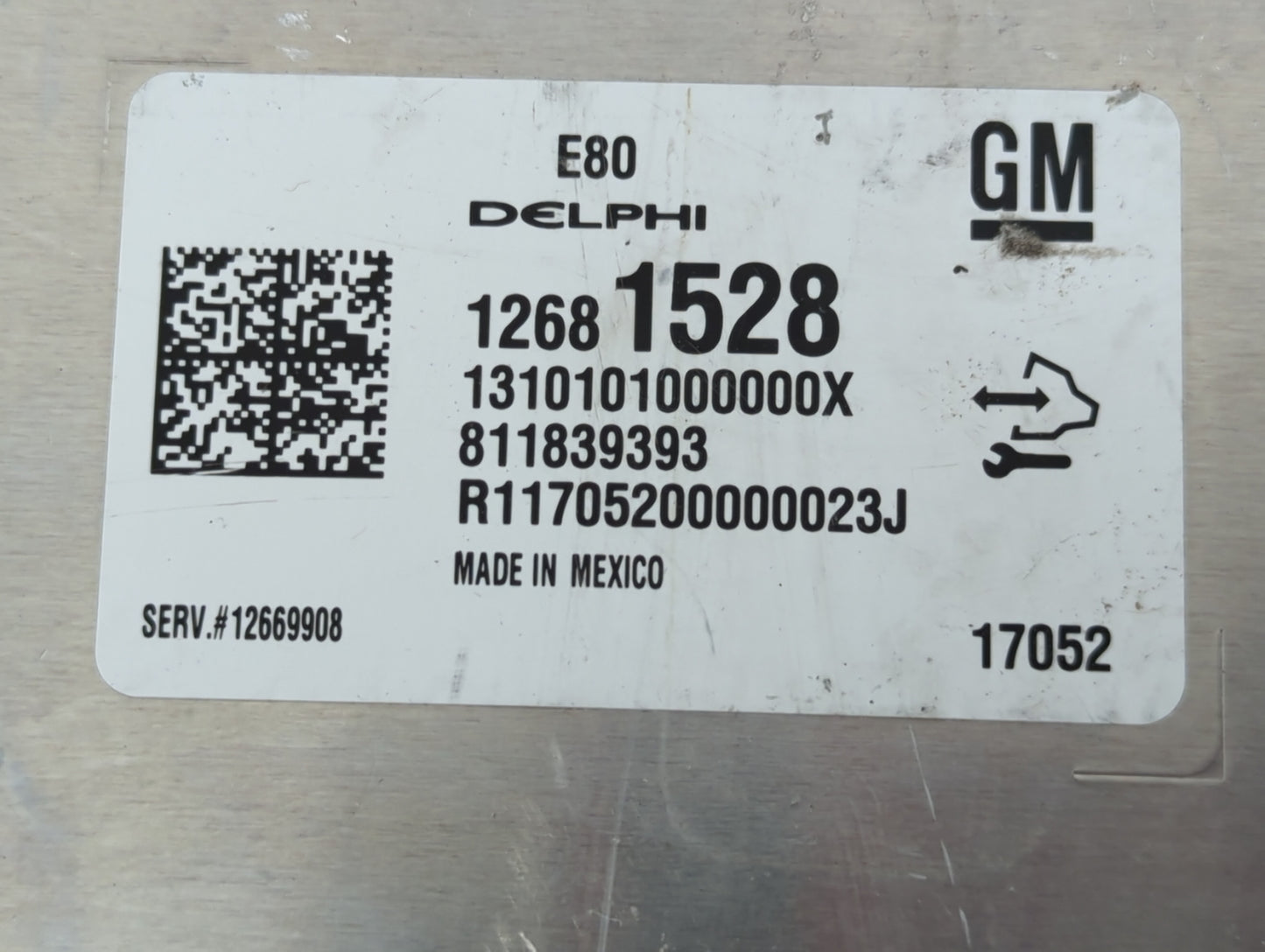 2017-2018 Cadillac Ats PCM Engine Control Computer ECU ECM PCU OEM P/N:12681528 Fits Fits 2017 2018 2019 2020 2021 2022 OEM 