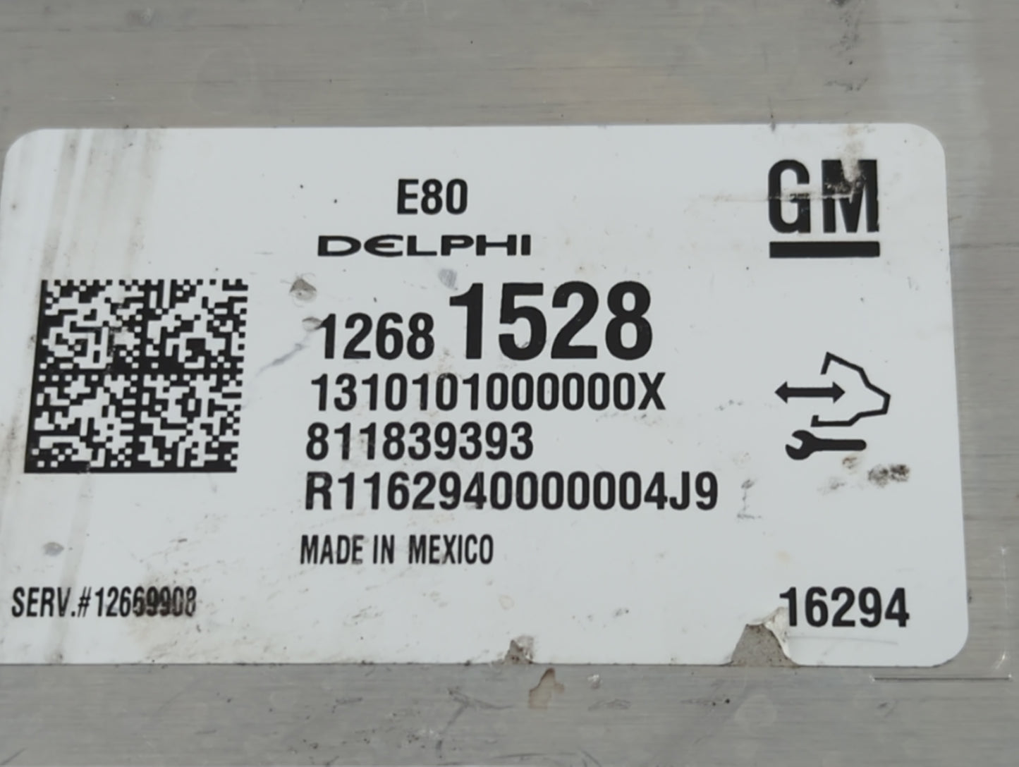 2017-2019 Cadillac Cts PCM Engine Control Computer ECU ECM PCU OEM P/N:12681528 Fits Fits 2017 2018 2019 2020 2021 2022 OEM 