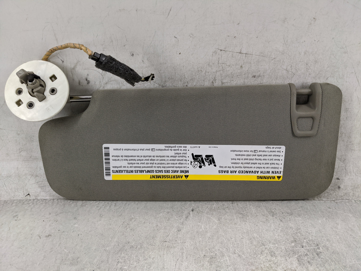 2014-2019 Cadillac Cts Sun Visor Shade Replacement Passenger Right Mirror Fits Fits 2014 2015 2016 2017 2018 2019 OEM Used A